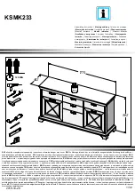 Preview for 1 page of Forte KSMK233 Assembling Instruction