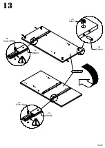 Preview for 14 page of Forte KSMK233 Assembling Instruction