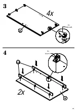 Preview for 8 page of Forte KSMS85 Assembling Instruction