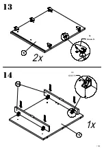 Preview for 17 page of Forte KSMS85 Assembling Instruction