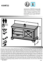 Forte KSMT22 Assembly Instructions Manual предпросмотр