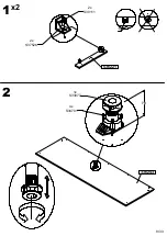 Preview for 8 page of Forte KZMT221L Assembling Instruction