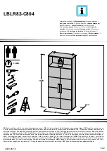 Preview for 1 page of Forte LBLR82-C804 Assembling Instruction