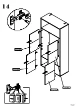 Preview for 17 page of Forte LBLR82-C804 Assembling Instruction