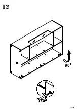 Preview for 14 page of Forte LCRV521R Assembling Instruction