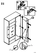 Предварительный просмотр 23 страницы Forte LCRV521R Assembling Instruction