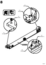 Preview for 12 page of Forte LNRL1162 Assembling Instruction