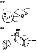 Preview for 22 page of Forte LNRL1162 Assembling Instruction