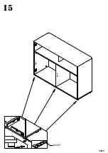 Preview for 14 page of Forte MADRANO MEGD221 Assembling Instruction