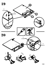 Preview for 18 page of Forte MADRANO MEGD221 Assembling Instruction