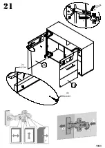 Preview for 19 page of Forte MADRANO MEGD221 Assembling Instruction