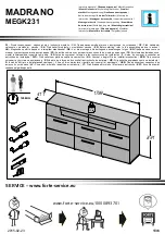 Forte MADRANO MEGK231 Assembling Instruction preview