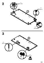 Предварительный просмотр 6 страницы Forte MADRANO MEGK231 Assembling Instruction