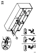 Предварительный просмотр 23 страницы Forte MADRANO MEGK231 Assembling Instruction