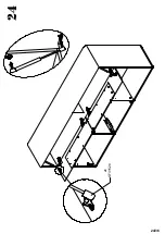 Предварительный просмотр 24 страницы Forte MADRANO MEGK231 Assembling Instruction