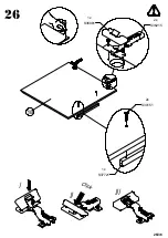 Предварительный просмотр 26 страницы Forte MADRANO MEGK231 Assembling Instruction