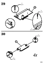 Предварительный просмотр 29 страницы Forte MADRANO MEGK231 Assembling Instruction