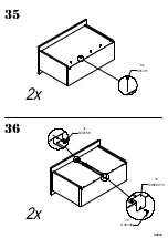 Предварительный просмотр 32 страницы Forte MADRANO MEGK231 Assembling Instruction