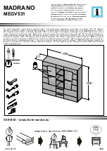 Forte MADRANO MEGV531 Assembling Instruction preview