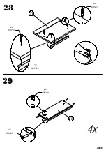 Preview for 29 page of Forte MADRANO MEGV531 Assembling Instruction