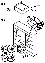 Preview for 32 page of Forte MADRANO MEGV531 Assembling Instruction