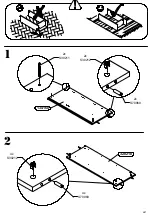 Preview for 4 page of Forte MARIDA MDNK227 Assembling Instruction