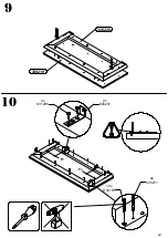 Preview for 8 page of Forte MARIDA MDNK227 Assembling Instruction