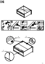 Preview for 12 page of Forte MARIDA MDNK227 Assembling Instruction