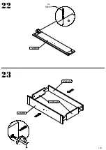 Preview for 18 page of Forte MARIDA MDNK227 Assembling Instruction