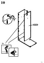 Preview for 12 page of Forte MARIDA MDNS929 Assembling Instruction