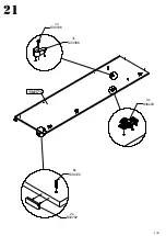 Preview for 21 page of Forte MARIDA MDNS936 Assembling Instruction