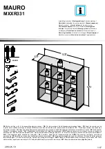 Preview for 1 page of Forte MAURO MXXR331 Assembling Instruction