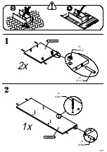 Preview for 3 page of Forte MAURO MXXR331 Assembling Instruction