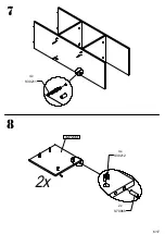 Preview for 6 page of Forte MAURO MXXR331 Assembling Instruction