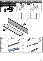 Preview for 5 page of Forte MDXB01 Assembling Instruction