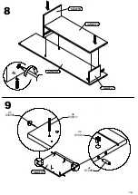 Preview for 10 page of Forte MDXT121 Assembling Instruction