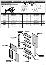 Preview for 5 page of Forte MFF2003 Assembling Instruction