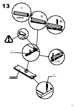 Preview for 14 page of Forte MFF2003 Assembling Instruction