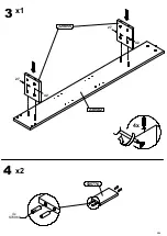 Preview for 9 page of Forte MFF2004 Assembling Instruction