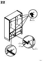 Preview for 22 page of Forte MNRV521 Assembling Instruction