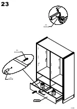 Preview for 23 page of Forte MNRV521 Assembling Instruction