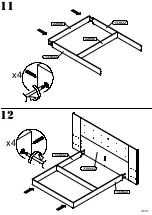 Preview for 14 page of Forte Modern Way MRWL2182 Assembling Instruction