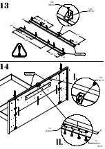 Preview for 15 page of Forte Modern Way MRWL2182 Assembling Instruction