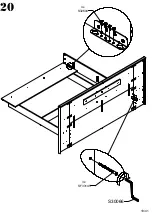 Preview for 19 page of Forte Modern Way MRWL2182 Assembling Instruction