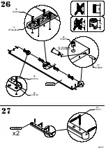 Preview for 24 page of Forte Modern Way MRWL2182 Assembling Instruction