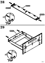 Preview for 25 page of Forte Modern Way MRWL2182 Assembling Instruction