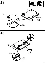 Preview for 29 page of Forte Modern Way MRWL2182 Assembling Instruction