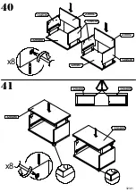 Preview for 32 page of Forte Modern Way MRWL2182 Assembling Instruction