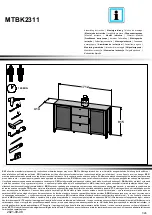 Preview for 1 page of Forte MTBK2311 Assembling Instruction