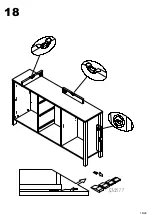 Preview for 18 page of Forte MTBK2311 Assembling Instruction